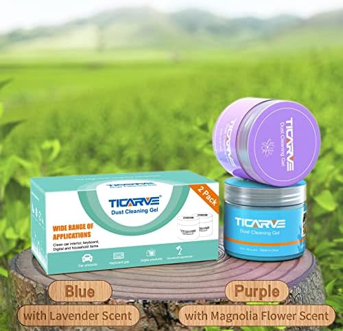 TICARVE 2Pack Cleaning Gel for Car Cleaning Putty Car Slime for Cleaning Car - Image 7