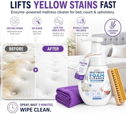 Mattress Stain Remover Spray – Enzyme Cleaner - Image 2