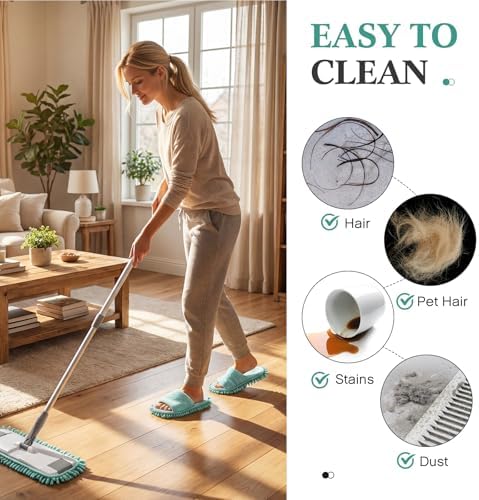 Jecery Microfiber Mop Slipper - Image 6