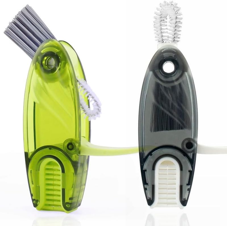 4 in 1 Cup Lid Cleaning Brush Set Multifunctional Bottle Brush Cleaner Tiny by CraftinAround