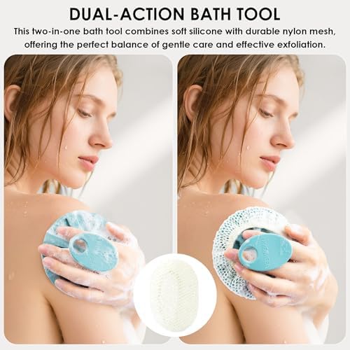 Food-Grade Silicone Body Scrubber - Image 4