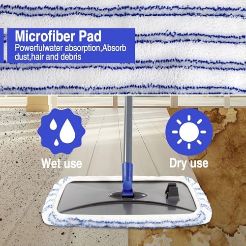 Microfiber Mops for Floor Cleaning, Hardwood Floor Mop - Image 3