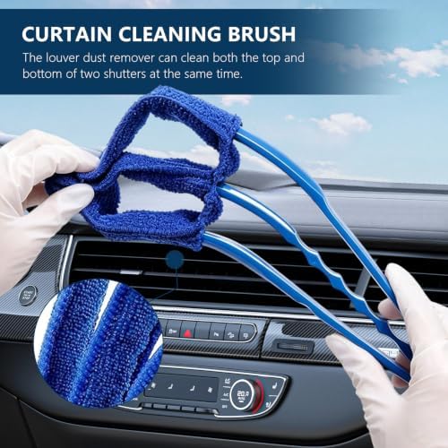 Window Blind Cleaner Duster Brush Kit, Blinds Duster, Microfiber Cleaner Brush - Image 3