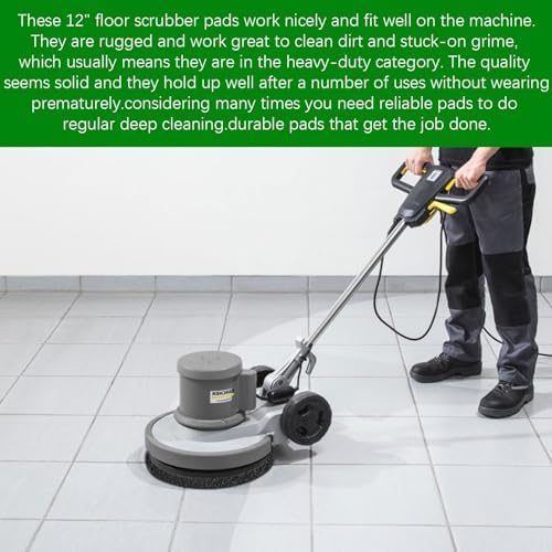 12" Scrubbing Disc for Oreck ORB550MC Orbiter Floor Machine, Commercial Black - Image 7