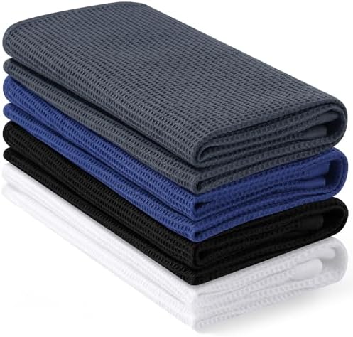 Homaxy 100% Cotton Waffle Weave Kitchen Towels, 4 Pack by Homaxy