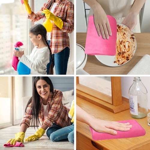 4 Pcs Extra Large Microfiber Cleaning Cloth - Image 5