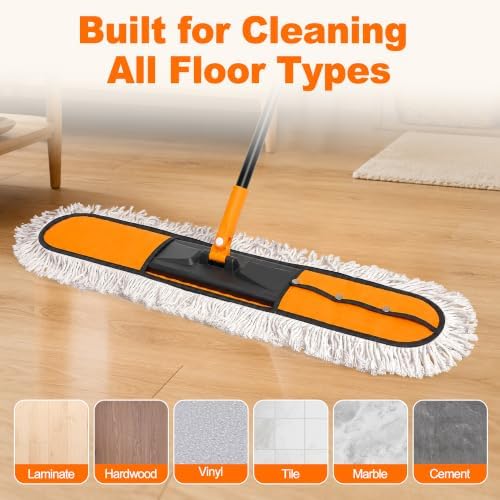 JEHONN 2-in-1 Commercial Dust Mop - Image 6