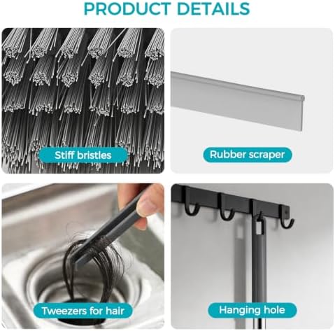 SetSail Floor Scrub Brush with 54in Adjustable Long Handle - Image 6