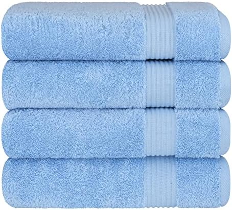 Cotton Paradise 100% Cotton Turkish Towel Set, Soft Absorbent Quick Dry - Image 6