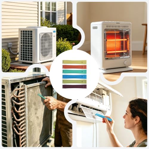 6 Pcs Air Conditioner Fin Comb Cleaner kit AC Coil Cleaning Brush 6 Different - Image 3
