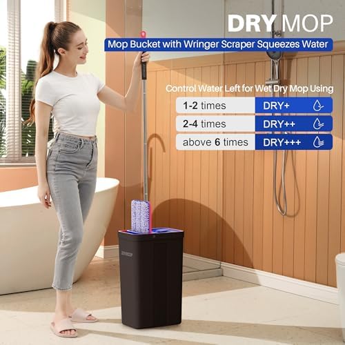 JOYMOOP 13-Inch Microfiber Flat Mop Head Replacement Pad, 1 Pack - Image 7