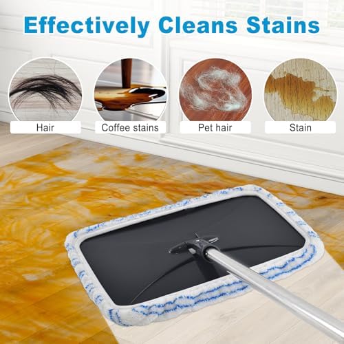 8 Pack Mop Heads Replacements for OCedar Hardwood Floor 'N More Microfiber Mops - Image 4