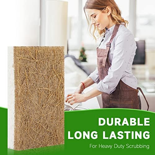 10 Pack Biodegradable Natural Sponges Kitchen - Image 6