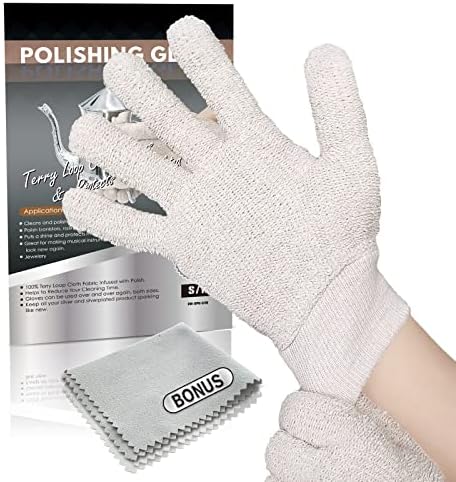 Evridwear Silver Polishing Gloves by Evridwear