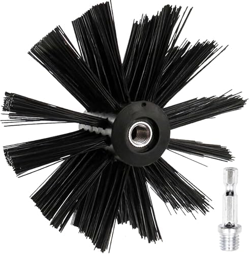 Dryer Vent Cleaner Kit, Chimney Cleaning Brush, Brush Head by Unknown