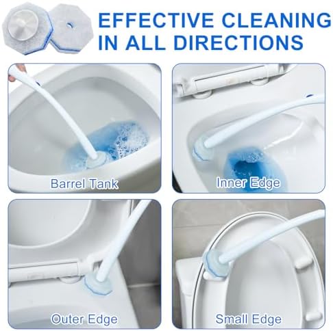 120 Count Toilet Brush Head Refills - Image 5