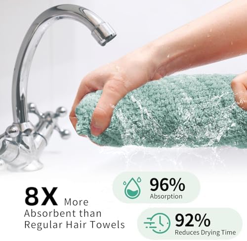 my novel things Large Microfiber Hair Towel - Image 4