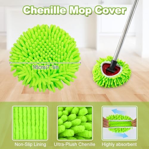Mop Head for O Cedar, Mop Heads Replacement for O Cedar RinseClean 2 Tank - Image 4