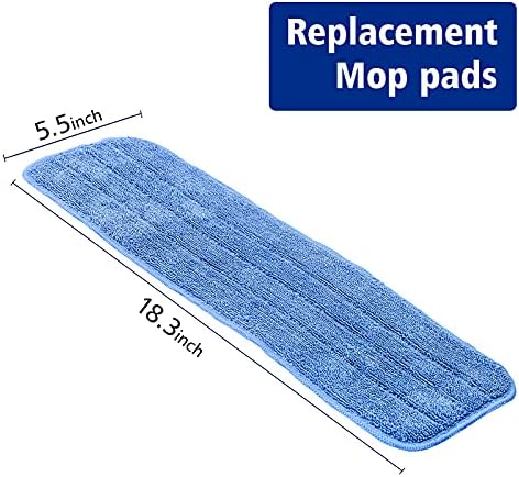 Reusable Microfiber Absorbing Mop Pads - Image 4