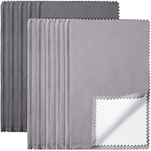 Breling 10 Pcs Silver Polish Jewelry Polishing Cloths 6 x 8 Inches by Breling