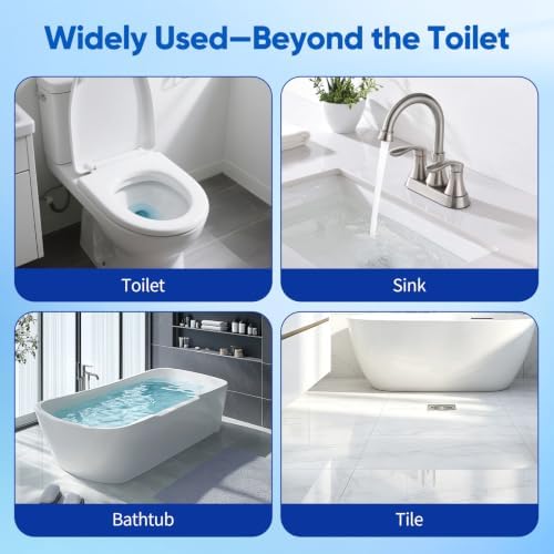 2 Disposable Toilet Brush and Holder Set, - Image 7