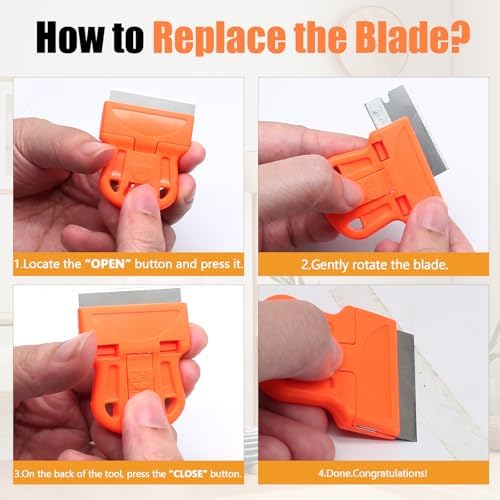 2 Sets Razor Blade Scrapers - Image 4