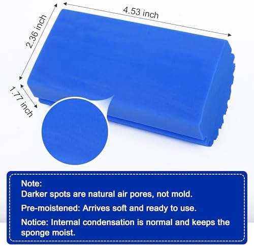 iKLYN 4 Pack PVA Cleaning Sponge, Super Absorbent Reusable Multi-Surface Damp - Image 7
