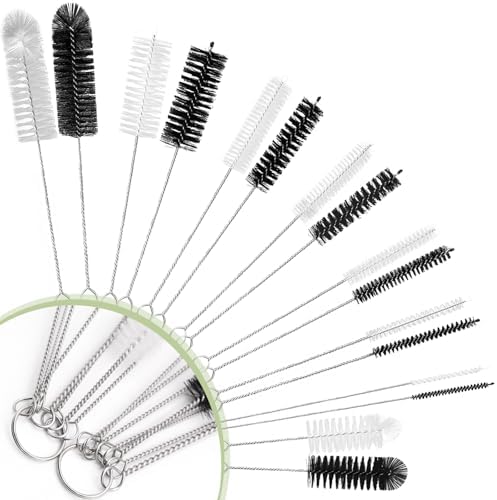 Cleaning Brushes, for Washing Narrow Neck Water Bottles Jars Teapot Spout - Image 2