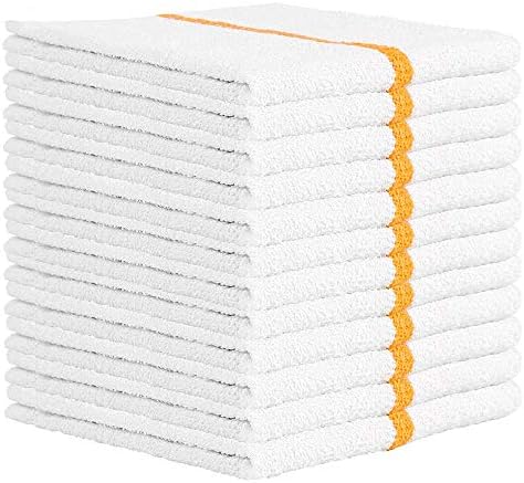 Nabob Wipers Kitchen Bar Mop Terry Towels 12 Pack by NABOBWIPERS