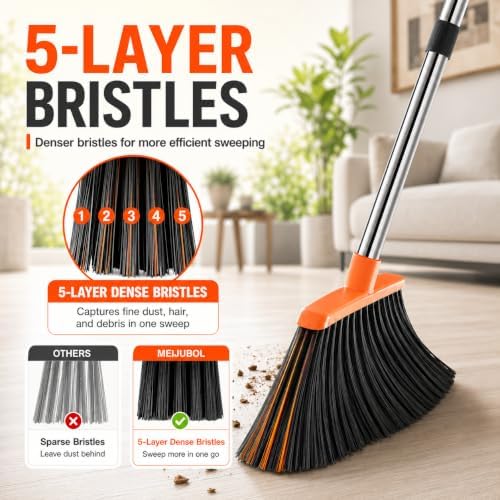 Broom and Dustpan Set, Upgraded Broom - Image 6