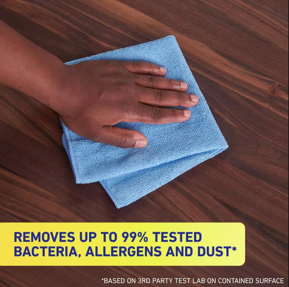 Microfiber Cleaning Cloths 14 x 14 Inch - Image 3