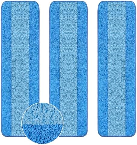 Wlich 3 Pack Microfiber Cleaning Pads are Compatible by wlich