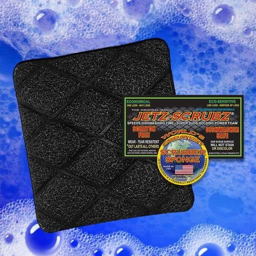 Jetz-Scrubz Original Magic Scrubz Scrubber Sponge Rectangle - Image 4