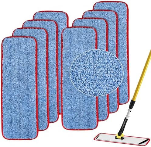 Replacement Mop Pads for Rubbermaid Commercial 18.5 Inch Mop Head by Sgizoku