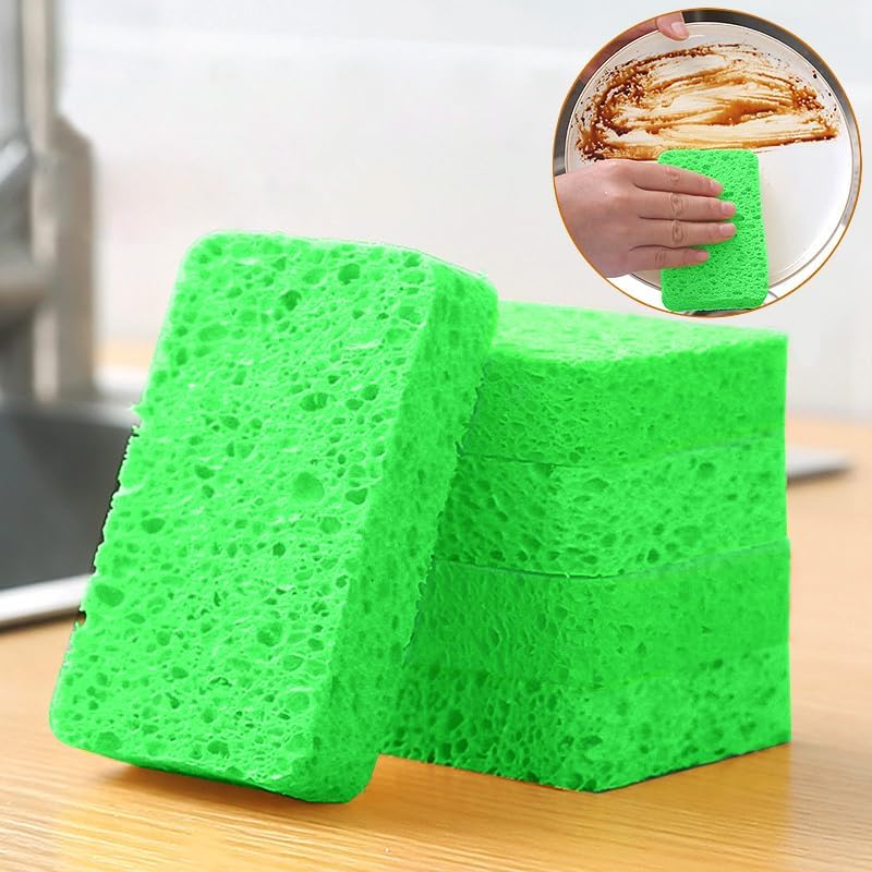 12 - Pack Non-Scratch Scrub Sponges - Sponges - Image 2