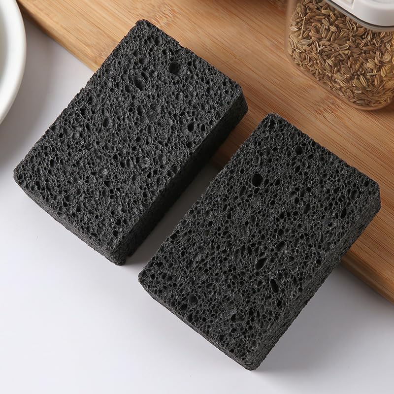 6 - Pack Non-Scratch Scrub Sponges - Sponge - Image 4