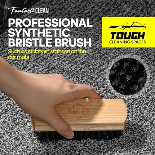 Fantasticlean Car Interior Detailing Kit, Leather Cleaner Brush Set - Image 7