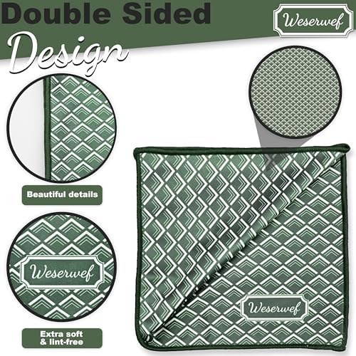 WESERWEF Design Microfiber Glasses Cleaning Cloth – Premium Cleaning Cloth - Image 3