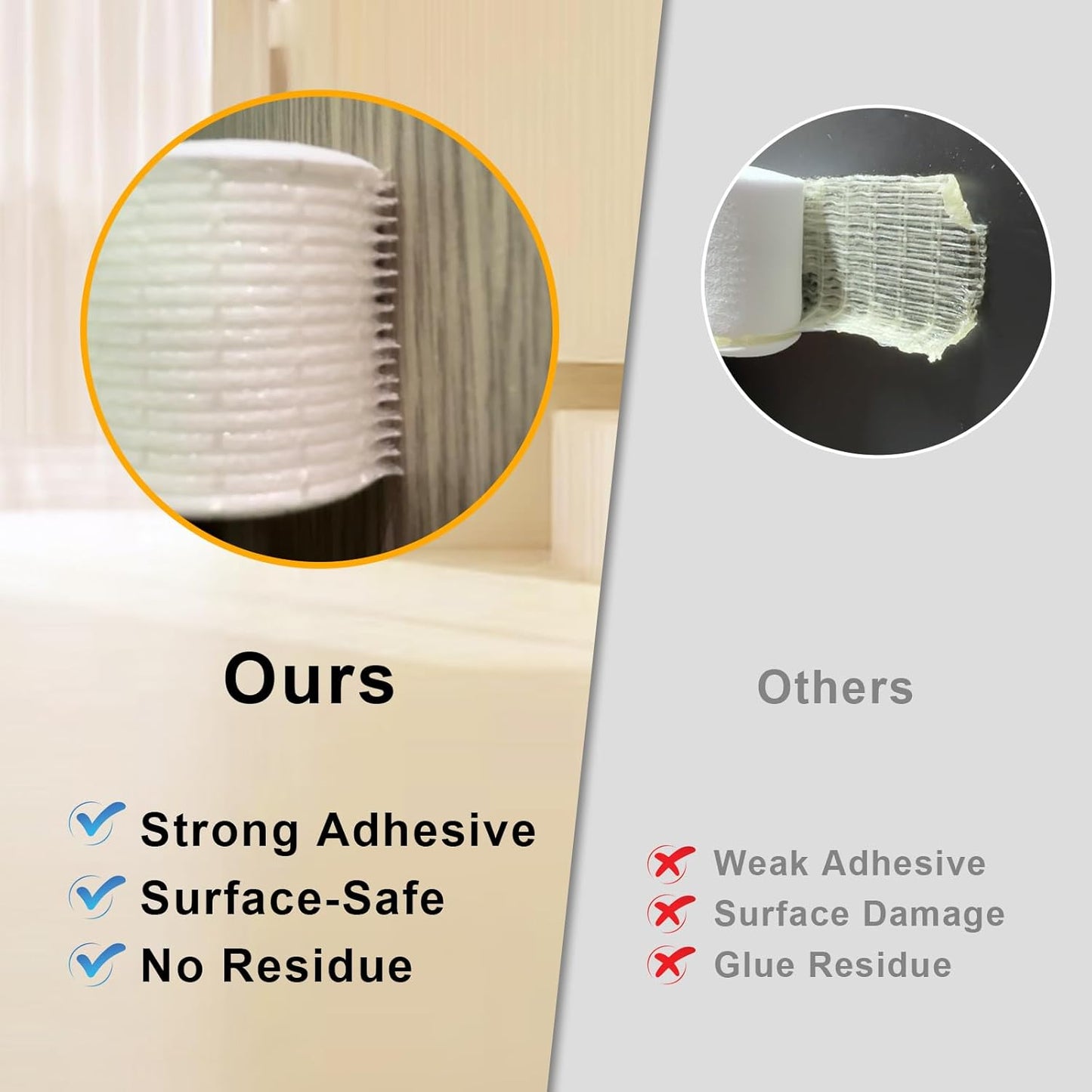 High Density Foam Weather Stripping Door Seal Strip Insulation Tape Roll for Insulating Door Frame, Window, Air Conditioner Soundproof Self Adhesive Sealing Weatherstrip(1 in x 1/4 in x 33 Ft)