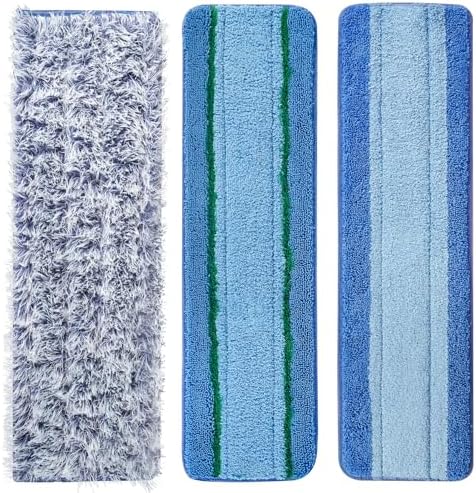 Microfiber Cleaning Pads, 3 Pack Value by AmaVins