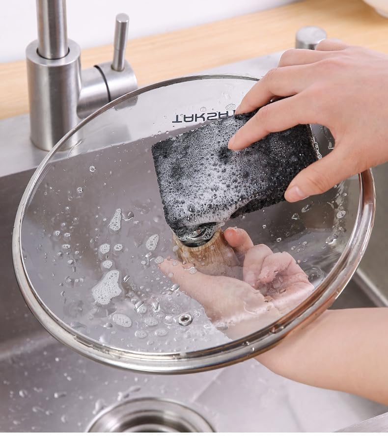 6 - Pack Non-Scratch Scrub Sponges - Sponge - Image 6