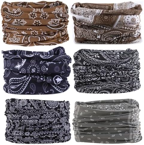 Neck Gaiter Face Cover Bandana Mask Scarf, Breathable Sun& Dust-proof by Unknown