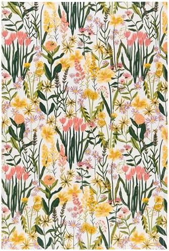 Now Designs Bees & Blooms Bakers Floursack Cotton Dishtowels - Image 3