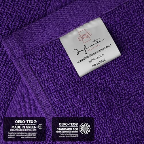 Infinitee Xclusives 100% Cotton Hand Towels - Image 5
