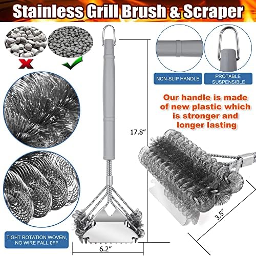 Best Grill Brush, 3-in-1 Grill Brushes - Image 4