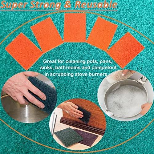 Tonmp 10 Pack 6 x 9 Inch 1500 Grit General Purpose Scuff Pads - Image 5