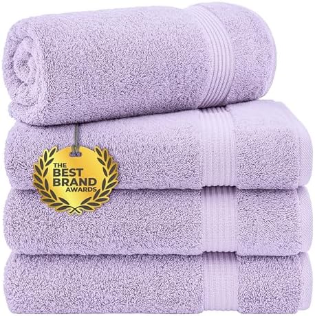 Cotton Paradise 100% Cotton Turkish Towel Set, Soft Absorbent Quick Dry by UNITEDHOMETEXTILE
