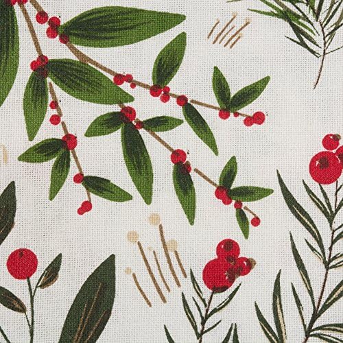 DII Christmas Kitchen Towel Set, Floral Tea Towels - Image 3