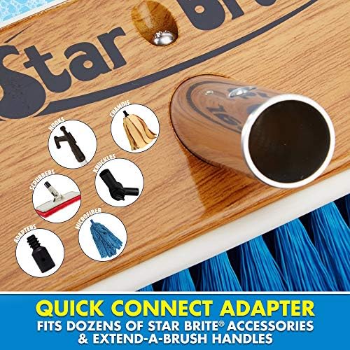 STAR BRITE 8" Medium Bristle Wash Brush - Image 5