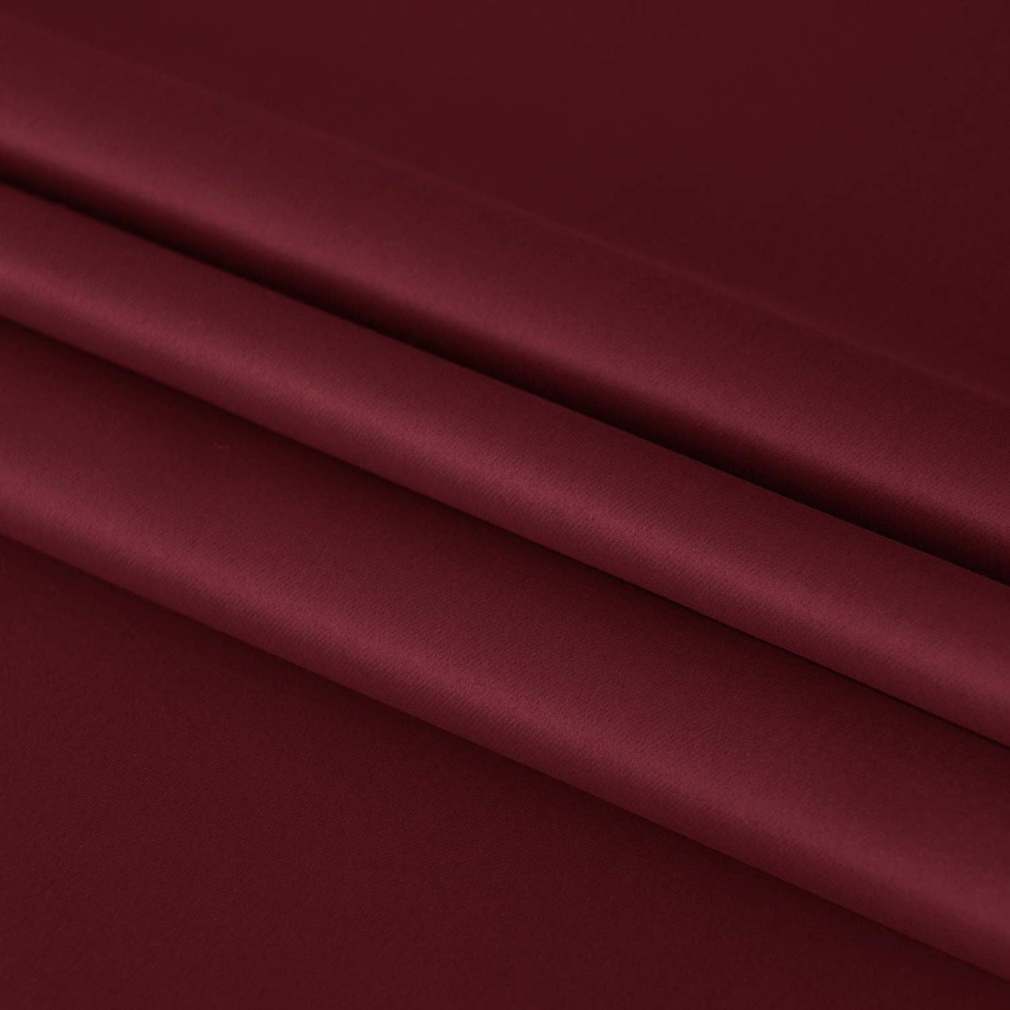 DWCN French Door Curtains - Rod Pocket Thermal Blackout Panel for Glass Window, Kitchen and Patio - Privacy, 25 X 80 Inches Long, 1 Panel With Tieback, Burgundy
